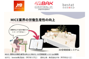 採択：【BAK 2023】JTB×bestatのプロジェクトが神奈川県庁によるアクセラレータープログラムBAK2023に採用されました！